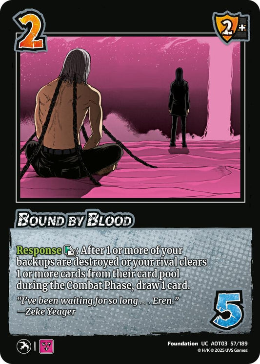 Image for Bound by Blood (57/189) (AOT03) - UniVersus