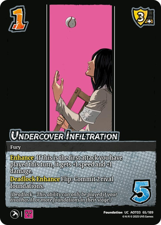 Image for Undercover Infiltration (65/189) (AOT03) - UniVersus