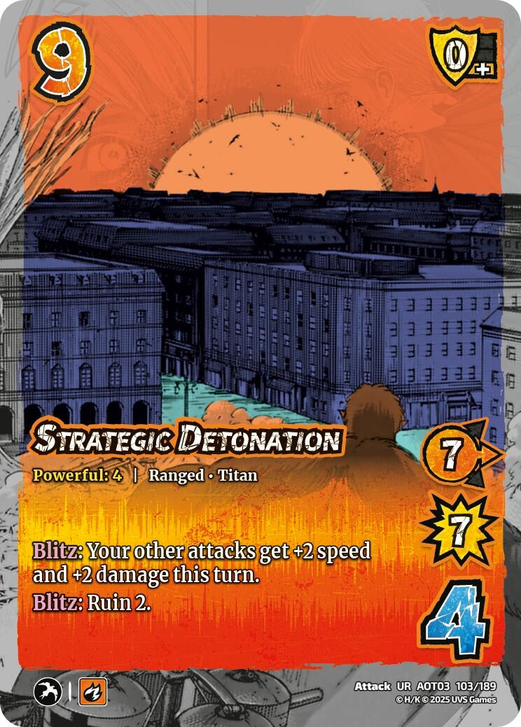 Image for Strategic Detonation (103/189) (AOT03) - UniVersus