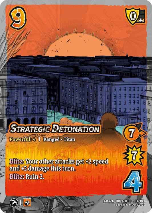 Image for Strategic Detonation (103/189) (AOT03) - UniVersus