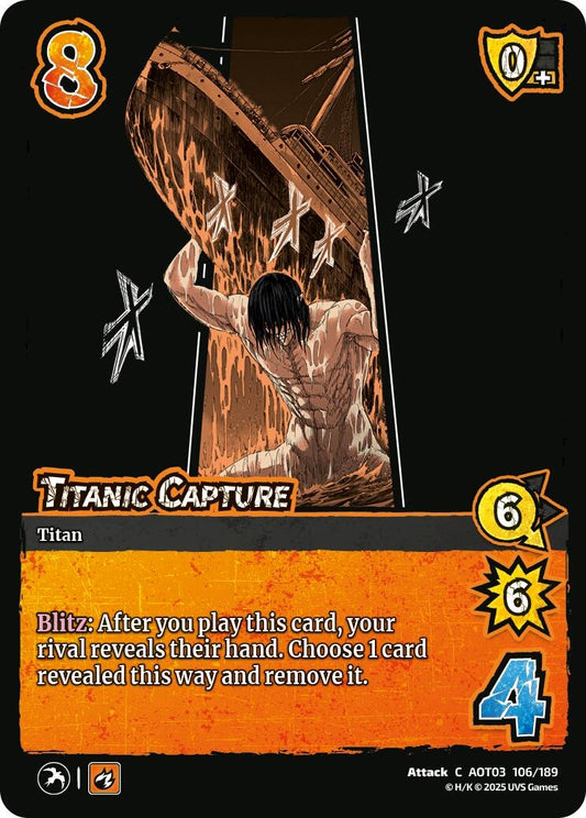 Image for Titanic Capture (106/189) (AOT03) - UniVersus