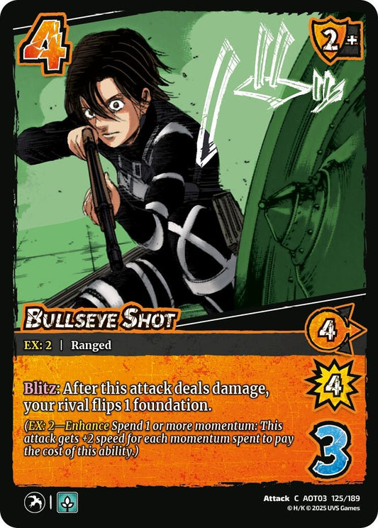 Image for Bullseye Shot (125/189) (AOT03) - UniVersus