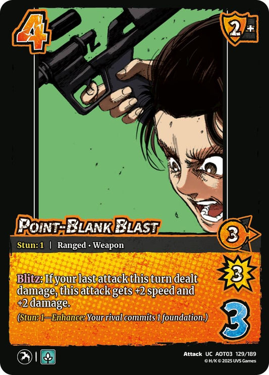 Image for Point-Blank Blast (129/189) (AOT03) - UniVersus