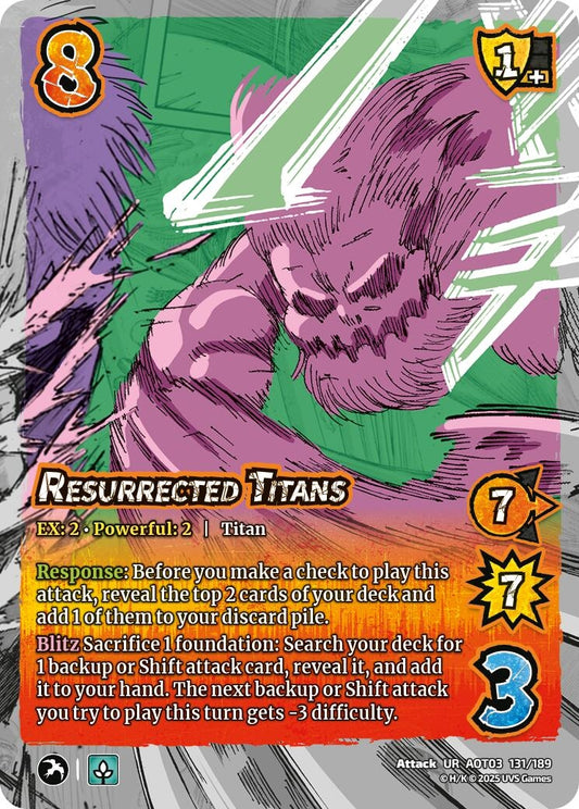 Image for Resurrected Titans (131/189) (AOT03) - UniVersus