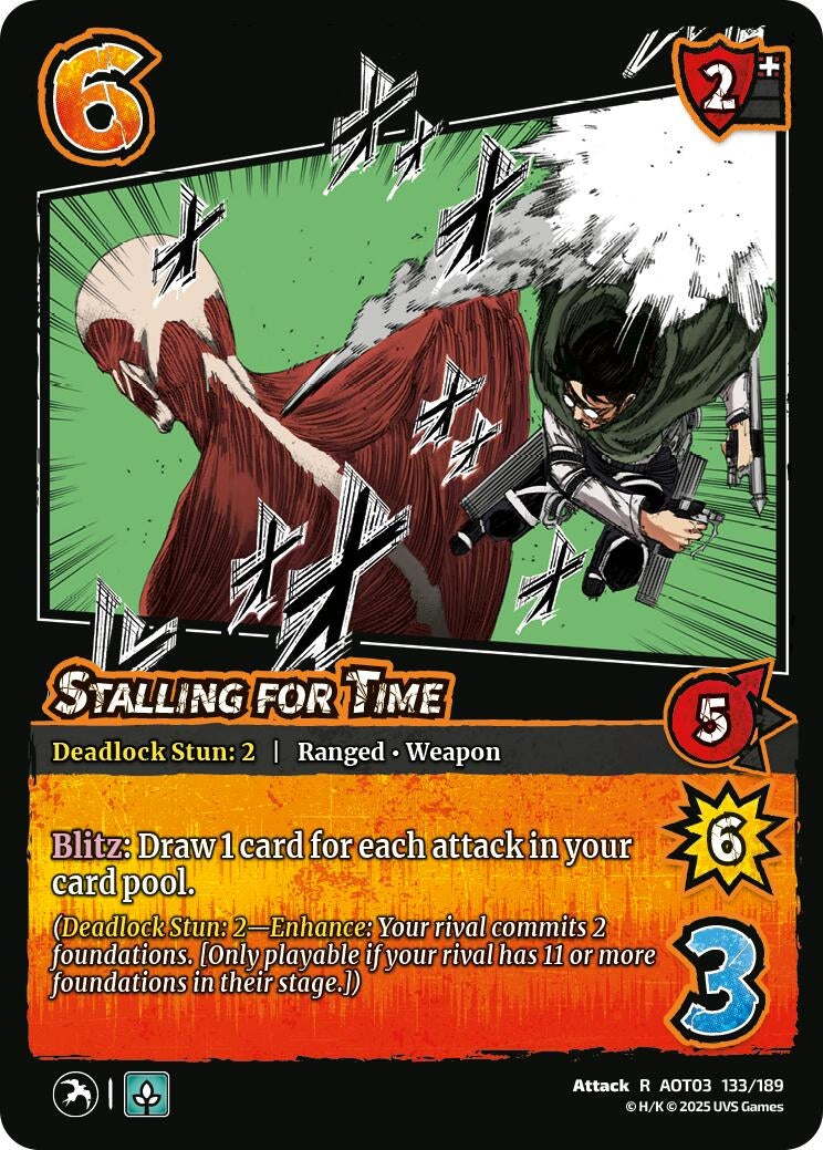 Image for Stalling for Time (133/189) (AOT03) - UniVersus