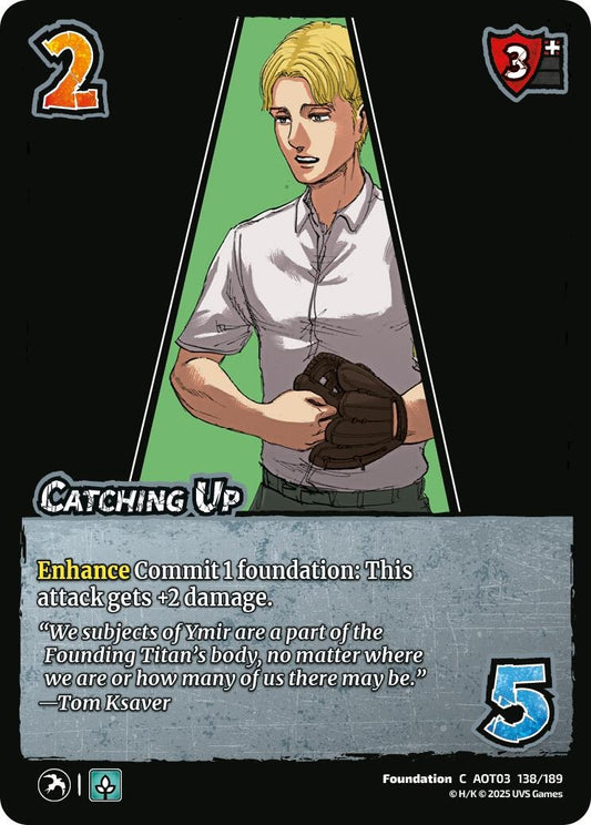 Image for Catching Up (138/189) (AOT03) - UniVersus