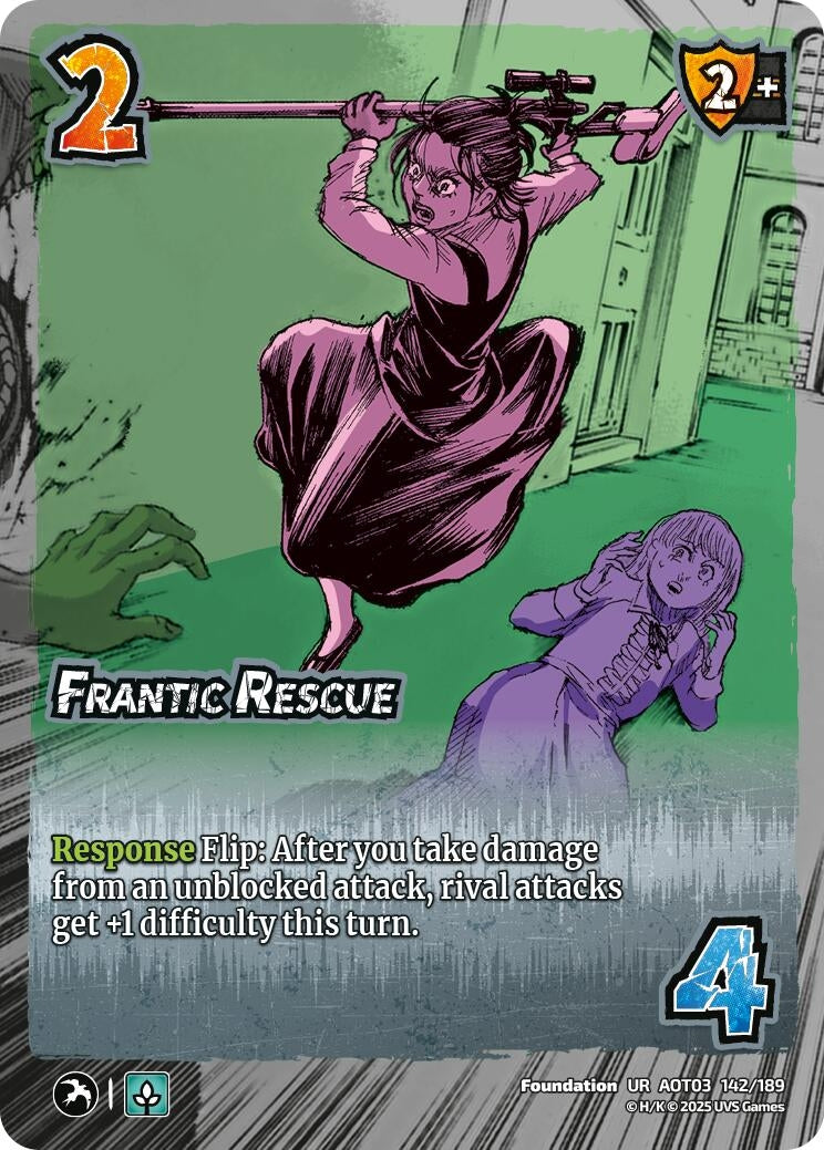 Image for Frantic Rescue (142/189) (AOT03) - UniVersus