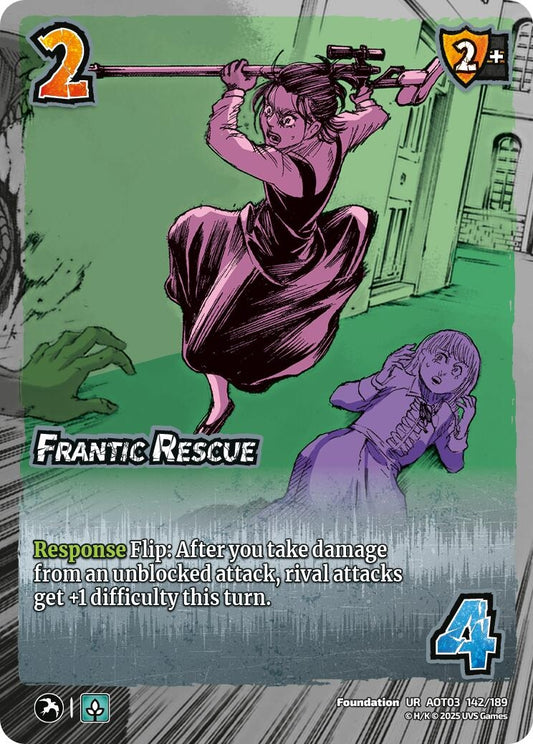 Image for Frantic Rescue (142/189) (AOT03) - UniVersus