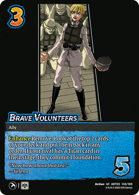 Image for Brave Volunteers (149/189) (AOT03) - UniVersus