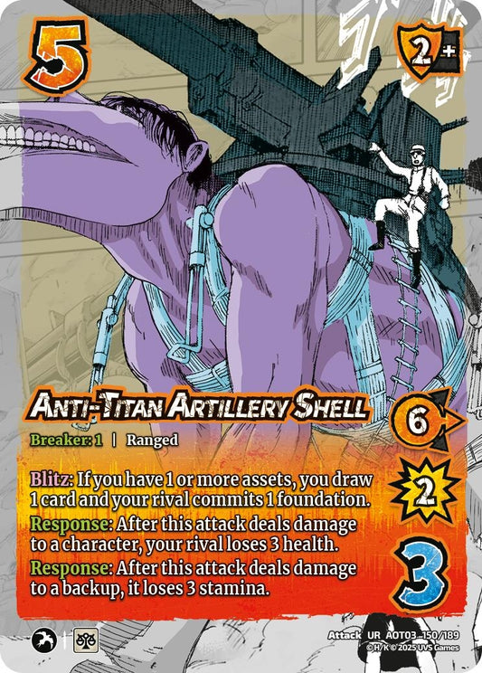 Image for Anti-Titan Artillery Shell (150/189) (AOT03) - UniVersus