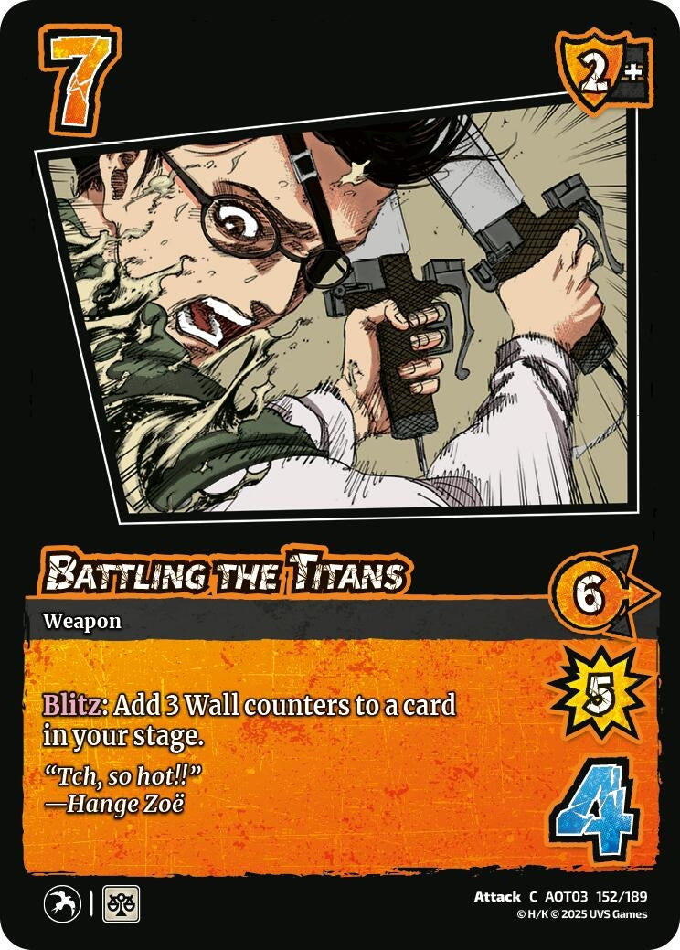 Image for Battling the Titans (152/189) (AOT03) - UniVersus