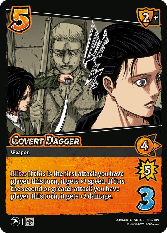 Image for Covert Dagger (154/189) (AOT03) - UniVersus