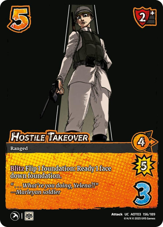 Image for Hostile Takeover (156/189) (AOT03) - UniVersus