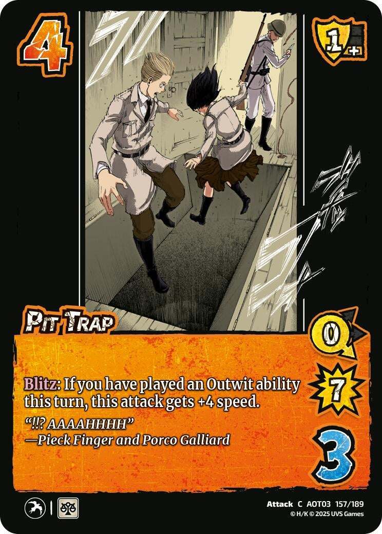 Image for Pit Trap (157/189) (AOT03) - UniVersus