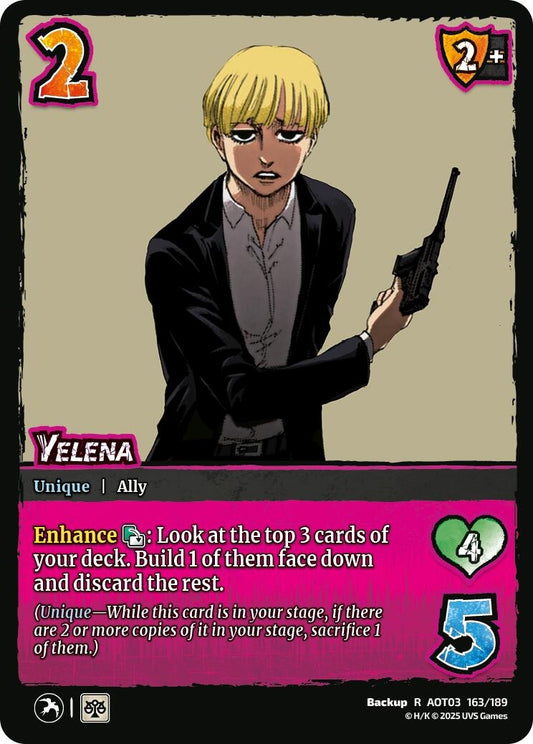 Image for Yelena (163/189) (AOT03) - UniVersus