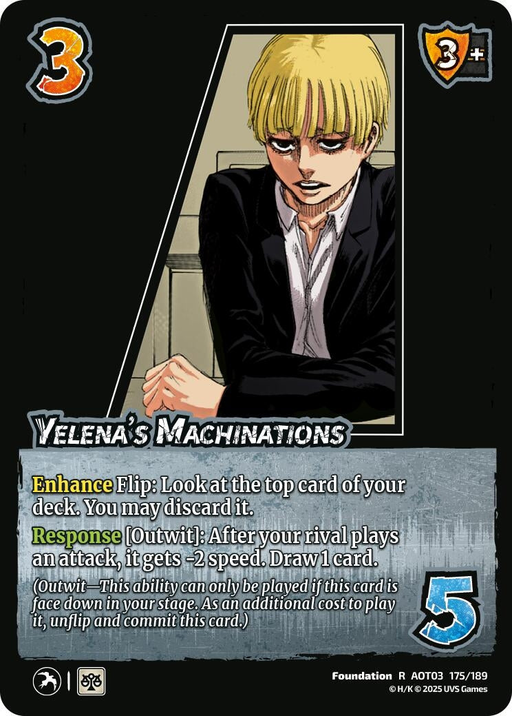 Image for Yelena's Machinations (175/189) (AOT03) - UniVersus