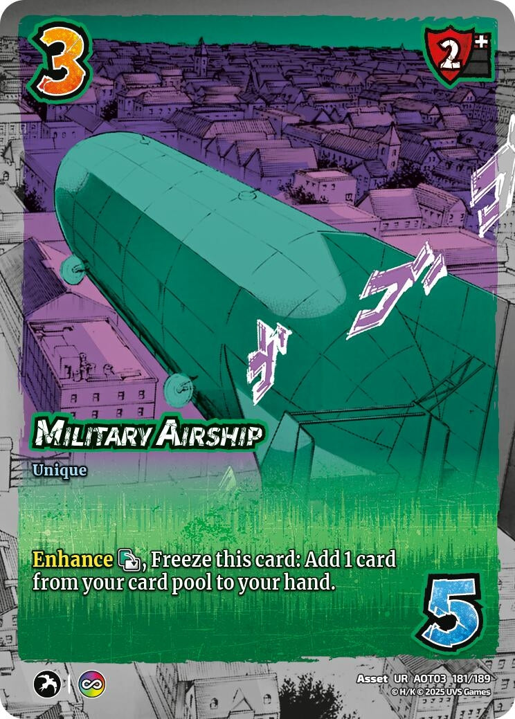 Image for Military Airship (181/189) (AOT03) - UniVersus