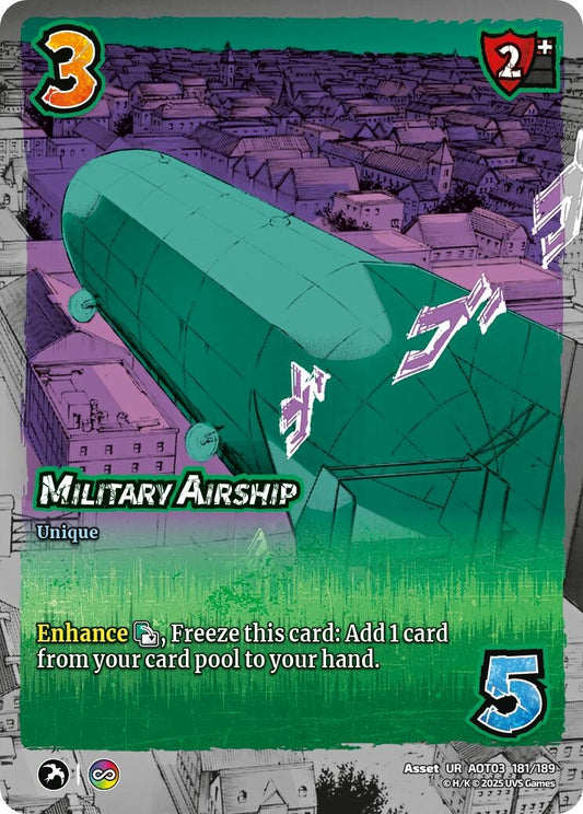 Image for Military Airship (181/189) (AOT03) - UniVersus