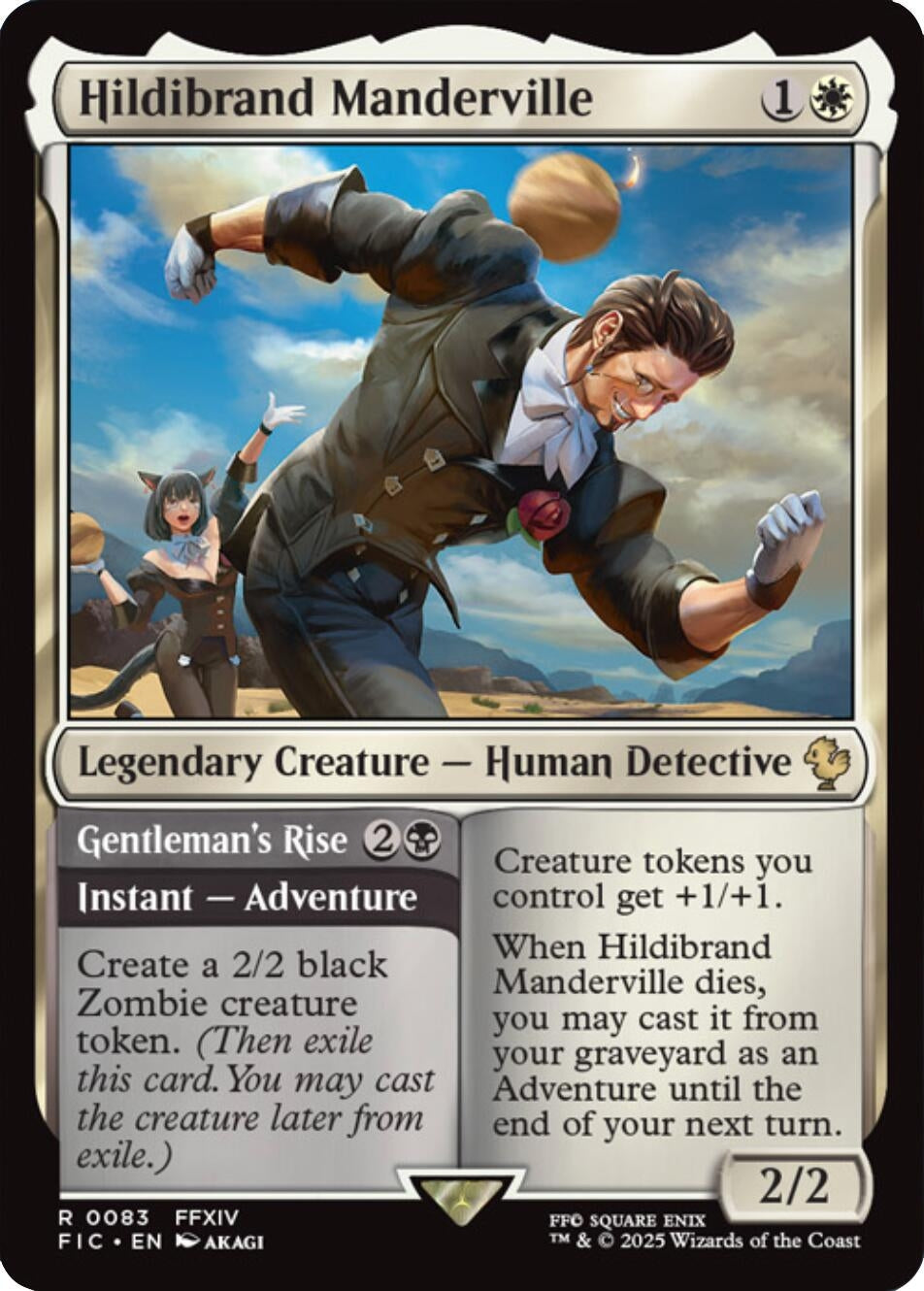 Image for Hildibrand Manderville (83) (Commander: FINAL FANTASY) - Magic: The Gathering