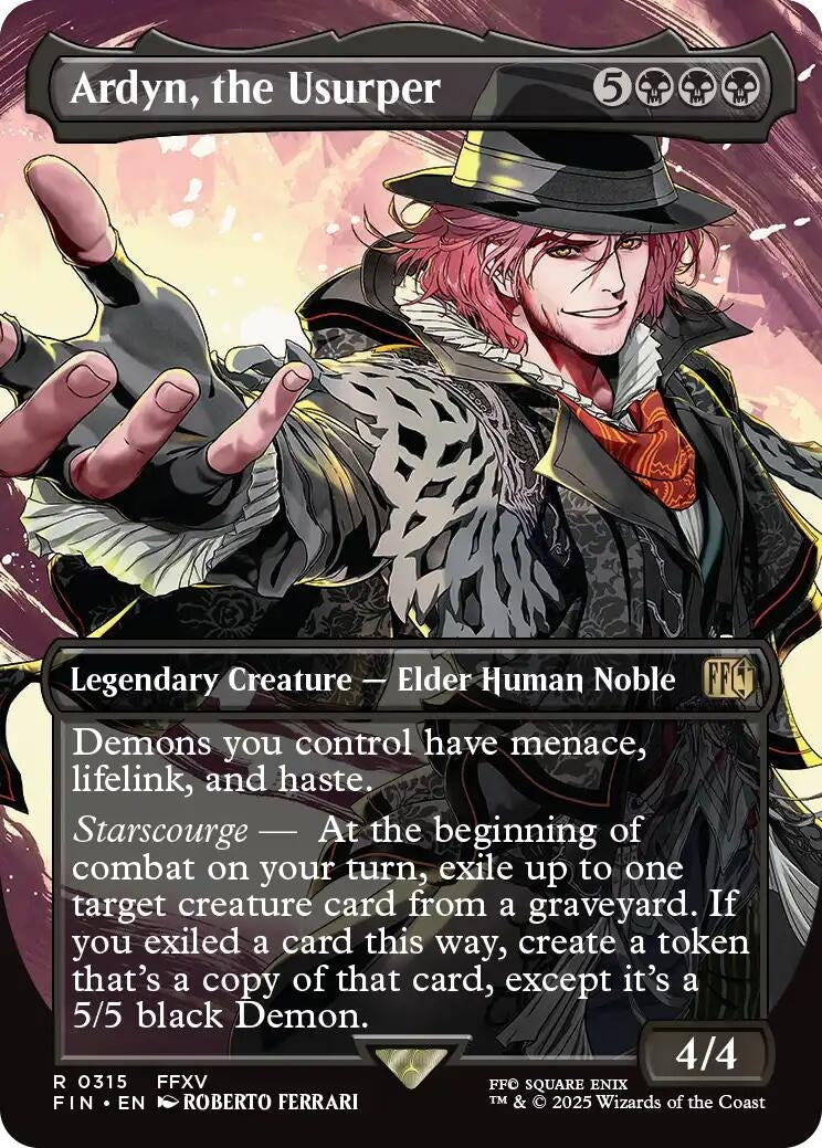 Image for Ardyn, the Usurper (Borderless) (0315) (315) (FIN) - Magic: The Gathering