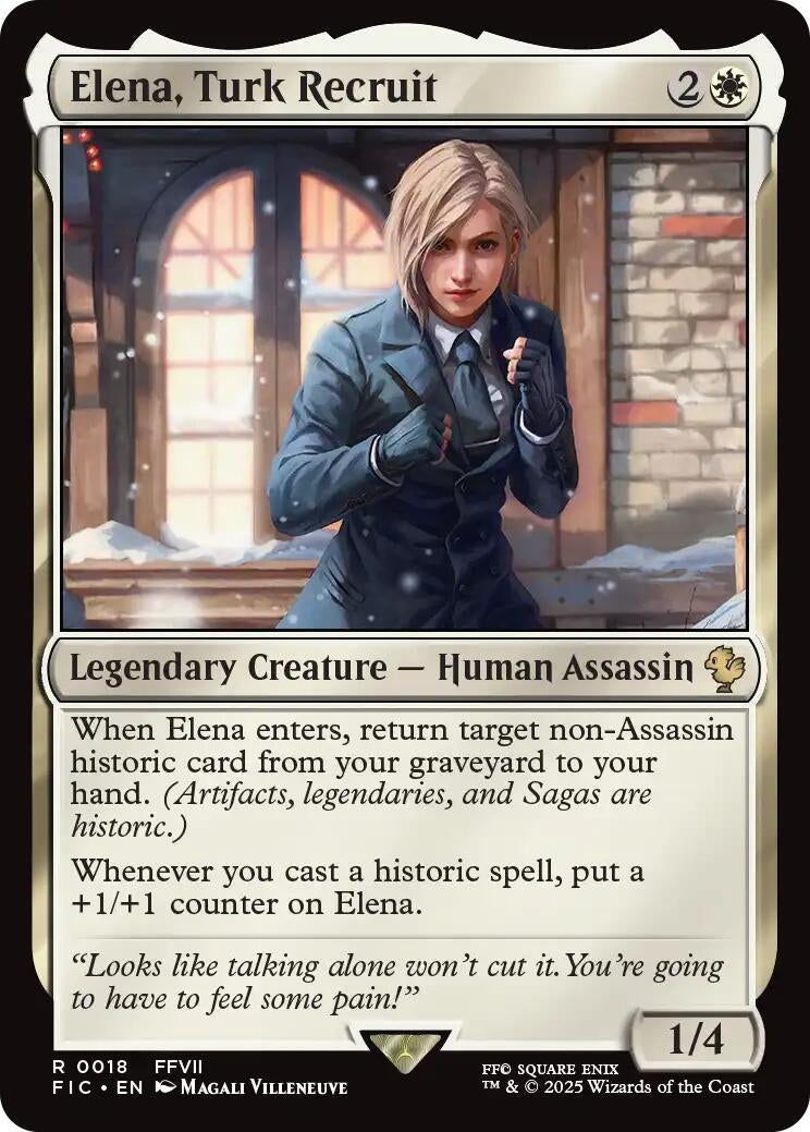 Image for Elena, Turk Recruit (18) (FIC) - Magic: The Gathering