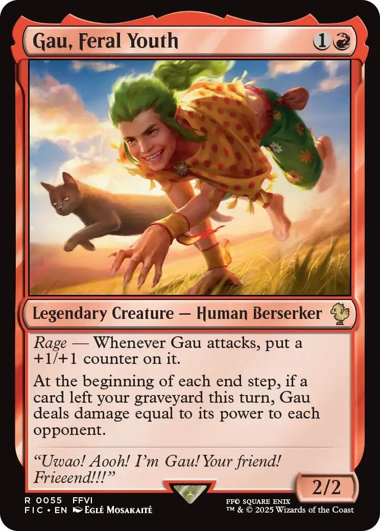 Image for Gau, Feral Youth (55) (FIC) - Magic: The Gathering