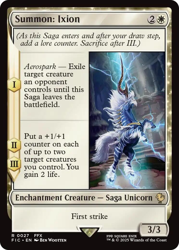 Image for Summon: Ixion (27) (Commander: FINAL FANTASY) - Magic: The Gathering