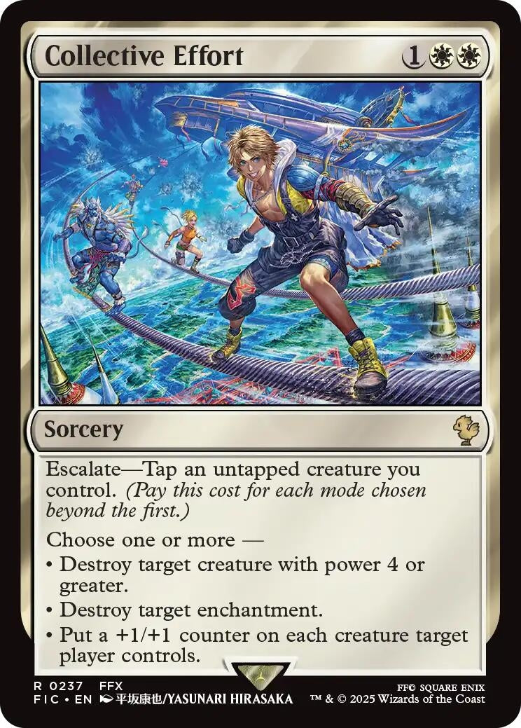 Image for Collective Effort (237) (Commander: FINAL FANTASY) - Magic: The Gathering