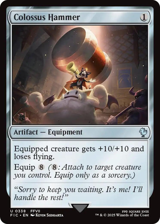 Image for Colossus Hammer (338) (FIC) - Magic: The Gathering