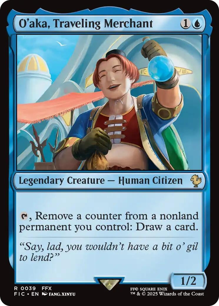 Image for O'aka, Traveling Merchant (39) (FIC) - Magic: The Gathering