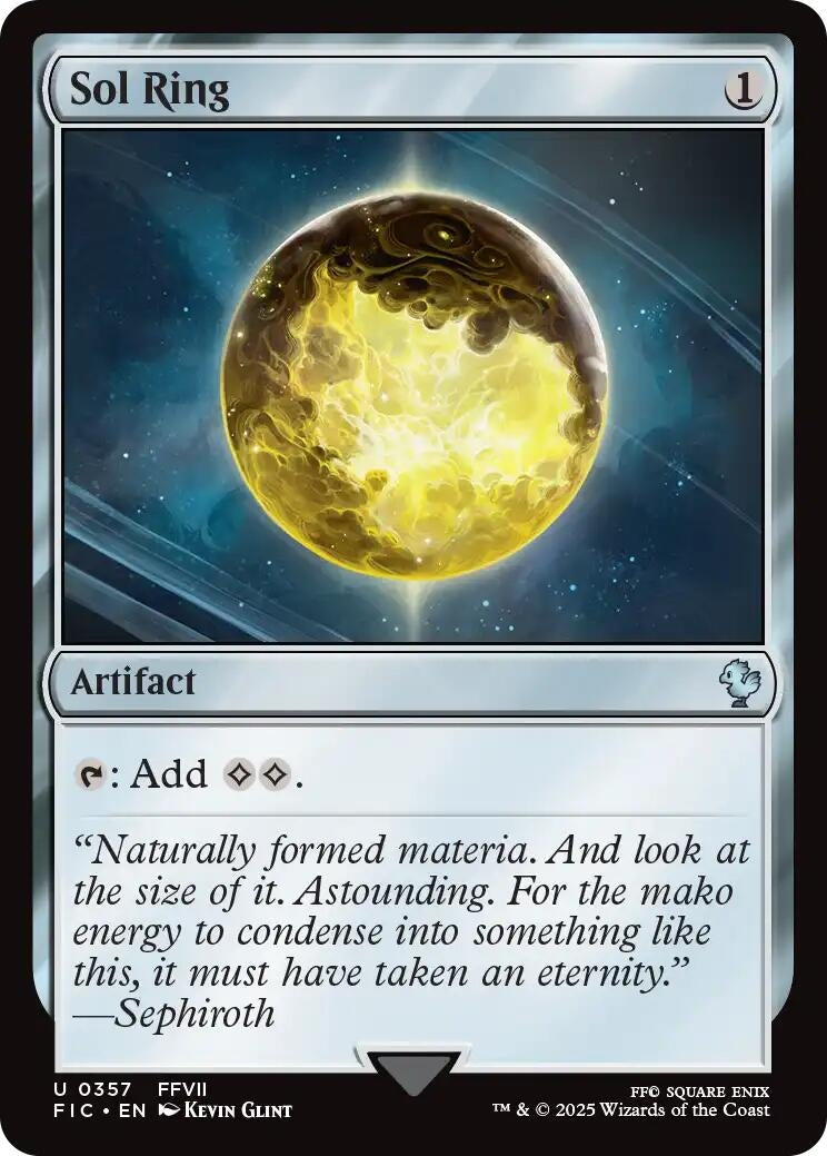 Image for Sol Ring (0357) (357) (FIC) - Magic: The Gathering
