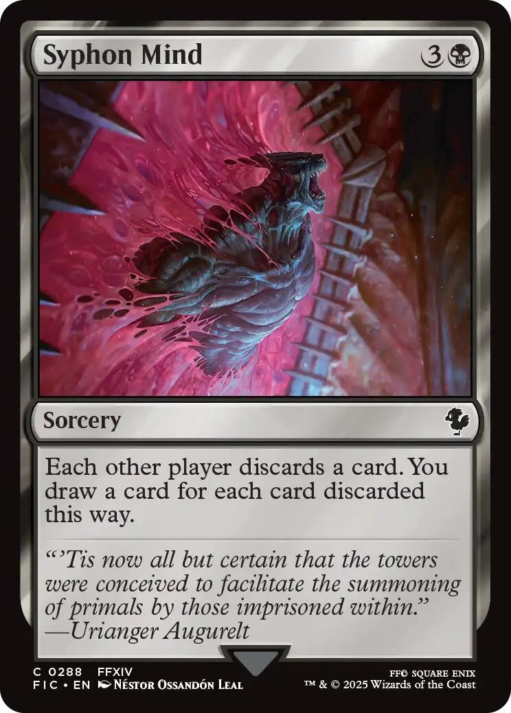 Image for Syphon Mind (288) (FIC) - Magic: The Gathering