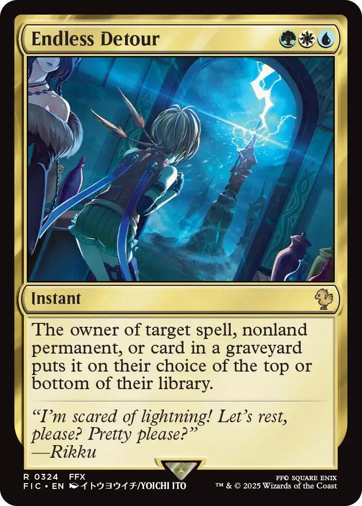 Image for Endless Detour (324) (Commander: FINAL FANTASY) - Magic: The Gathering