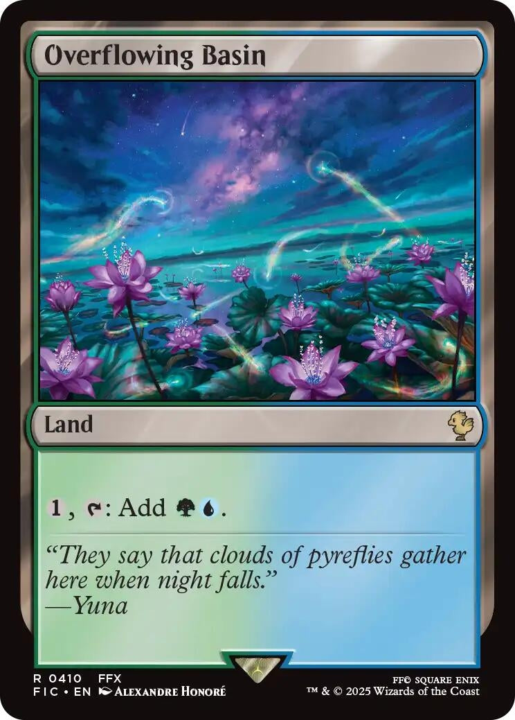 Image for Overflowing Basin (410) (Commander: FINAL FANTASY) - Magic: The Gathering
