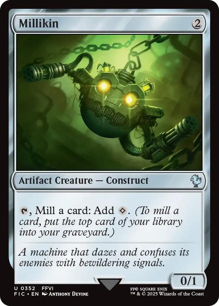 Image for Millikin (352) (Commander: FINAL FANTASY) - Magic: The Gathering