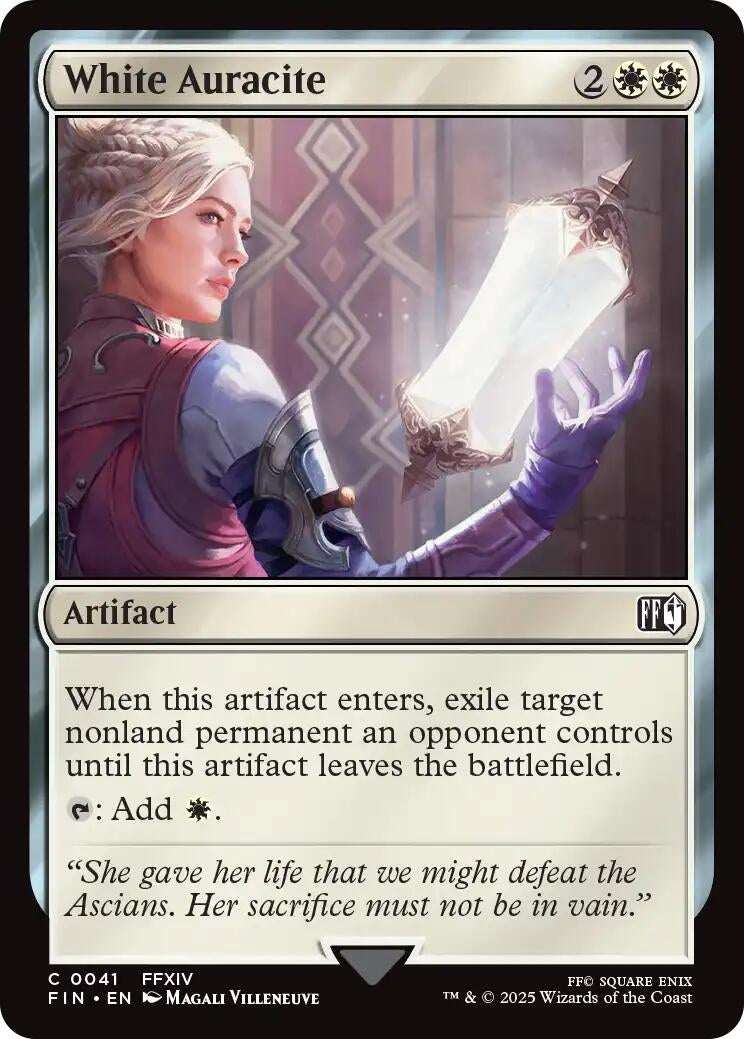 Image for White Auracite (41) (FINAL FANTASY) - Magic: The Gathering
