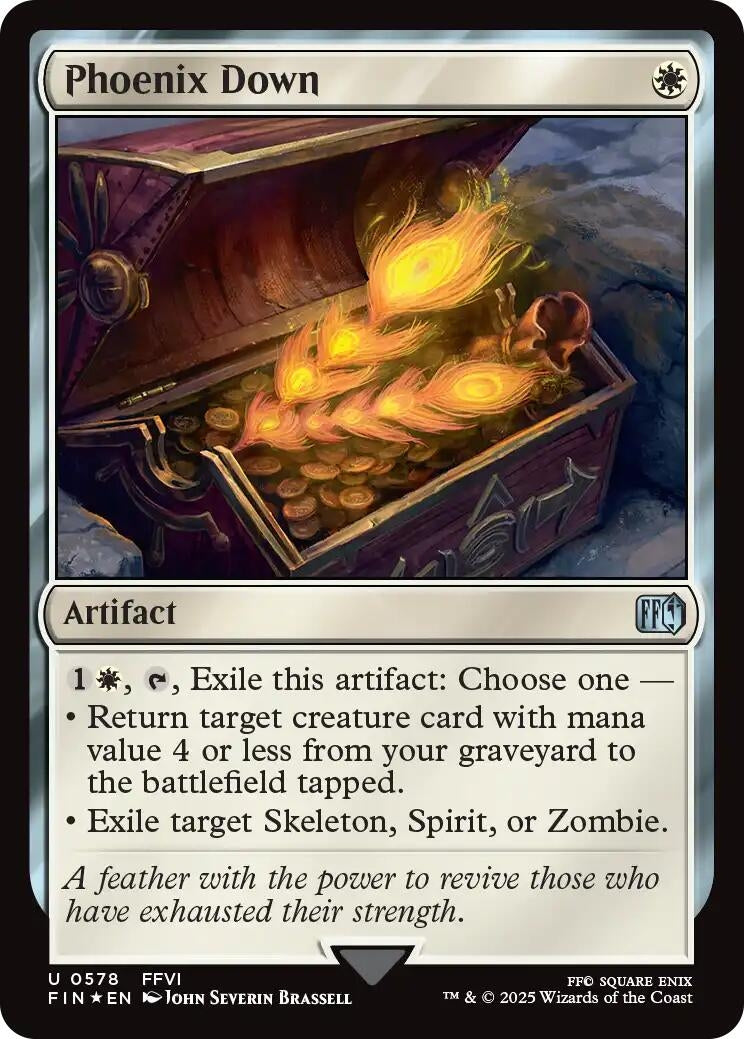 Image for Phoenix Down (Surge Foil) (578) (FINAL FANTASY) - Magic: The Gathering