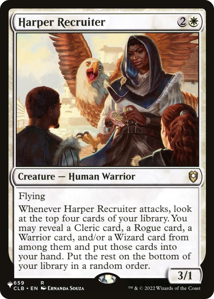 Image for Harper Recruiter (659) - Magic: The Gathering