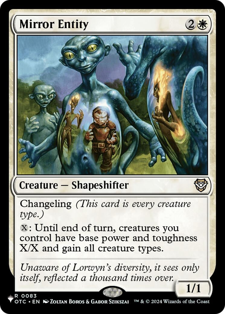 Image for Mirror Entity (OTC) (83) - Magic: The Gathering