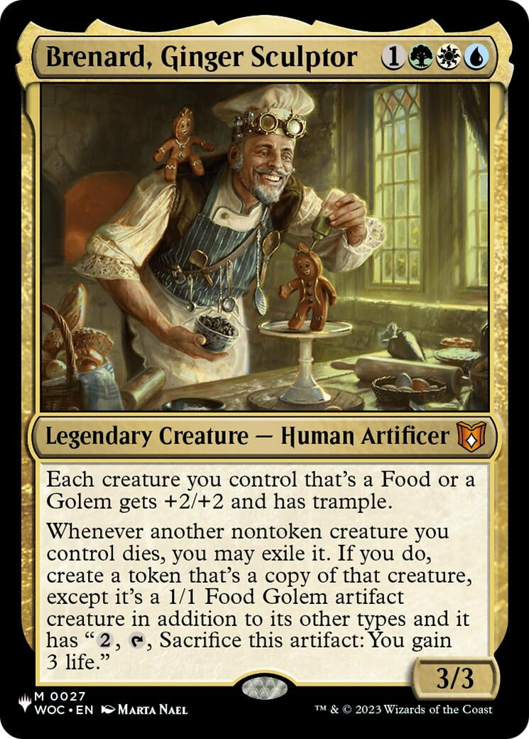 Image for Brenard, Ginger Sculptor (27) - Magic: The Gathering