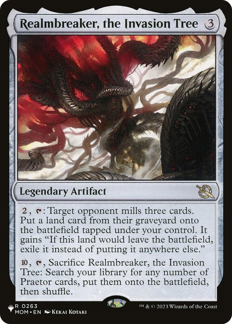 Image for Realmbreaker, the Invasion Tree (263) - Magic: The Gathering