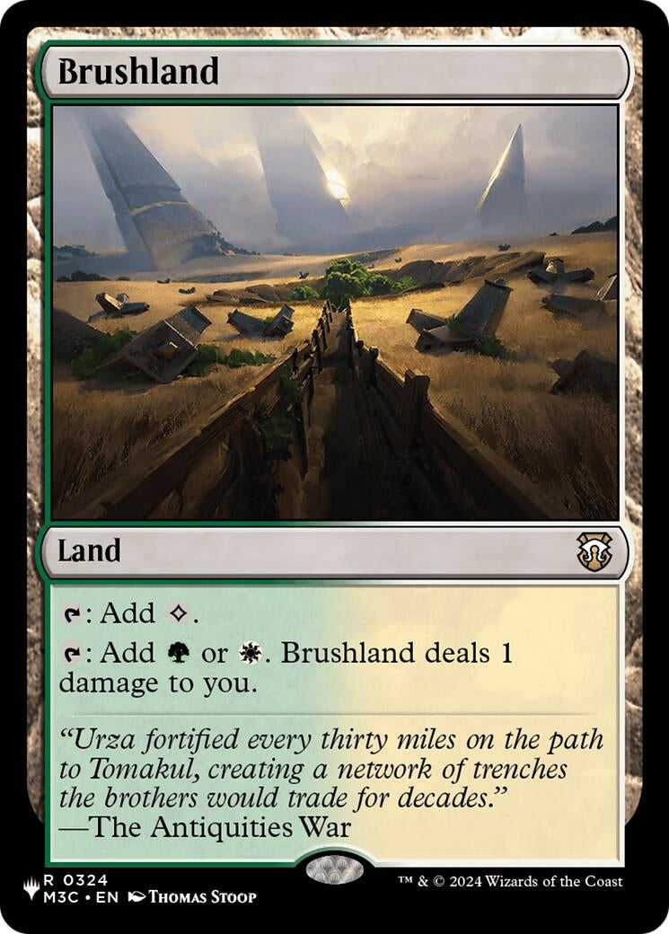 Image for Brushland (M3C) (324) - Magic: The Gathering