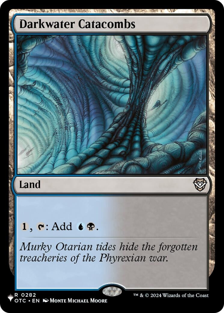 Image for Darkwater Catacombs (282) - Magic: The Gathering