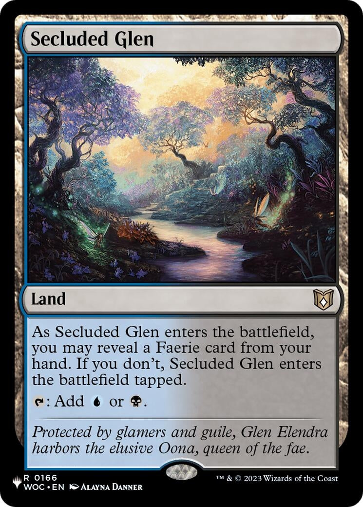 Image for Secluded Glen (166) - Magic: The Gathering