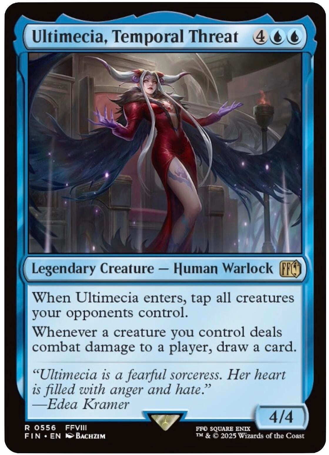 Image for Ultimecia, Temporal Threat (556) (FINAL FANTASY) - Magic: The Gathering