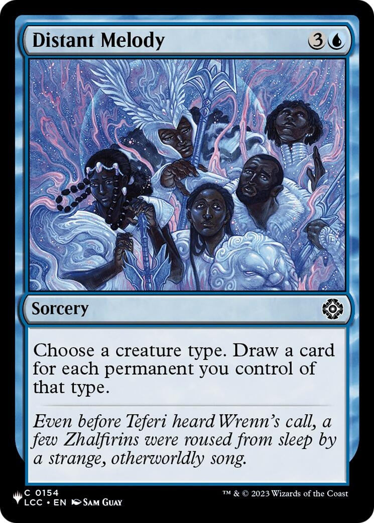 Image for Distant Melody (154) - Magic: The Gathering