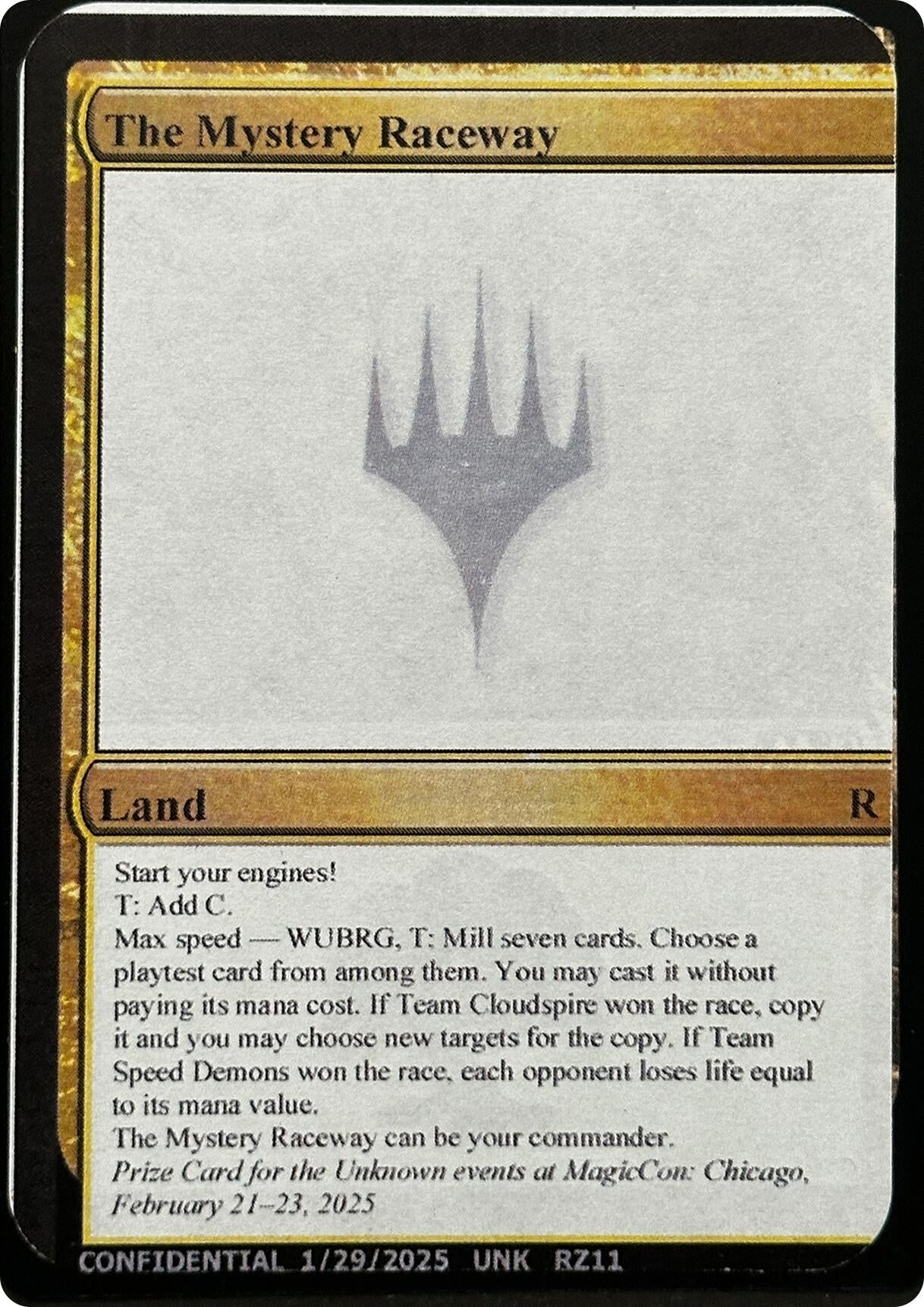 Image for The Mystery Raceway - Magic: The Gathering