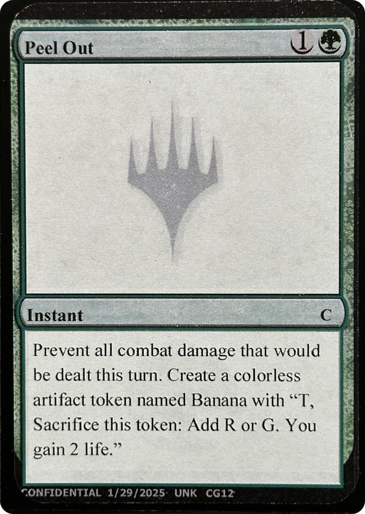 Image for Peel Out - Magic: The Gathering