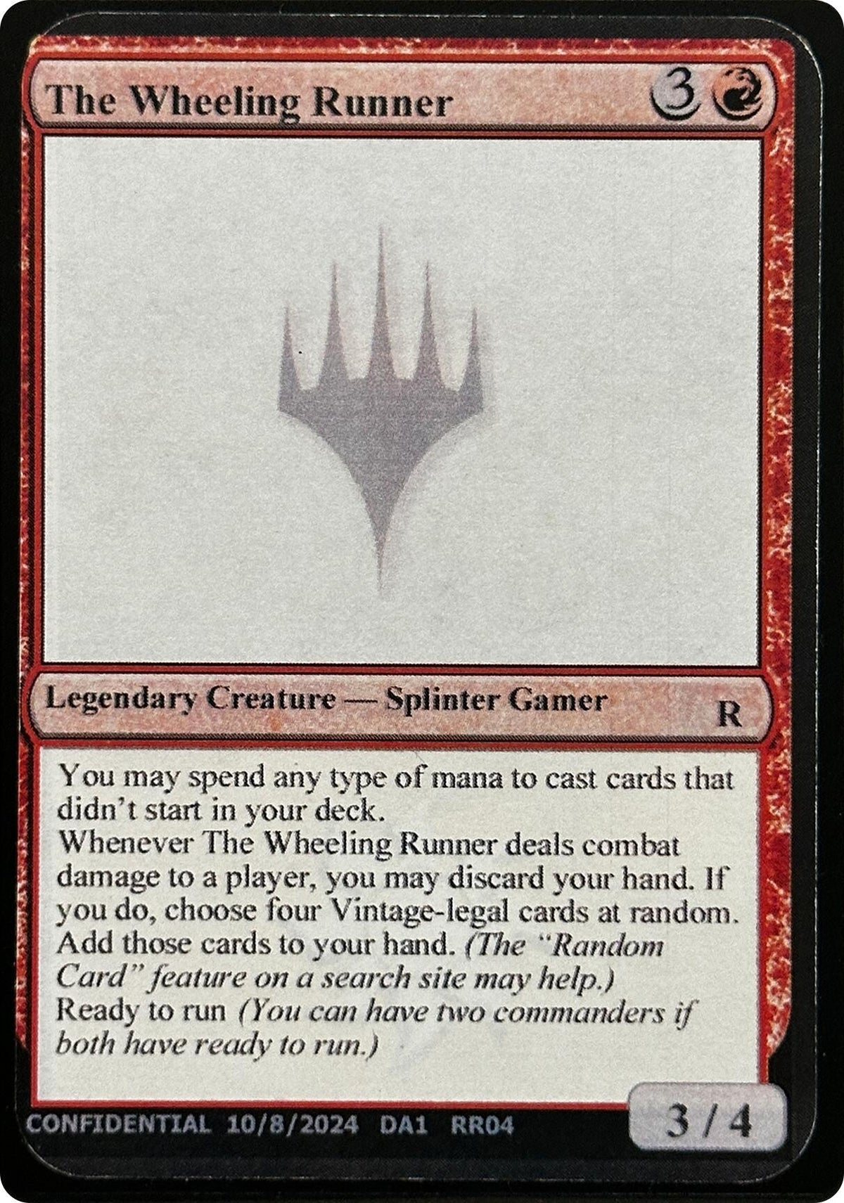 Image for The Wheeling Runner - Magic: The Gathering