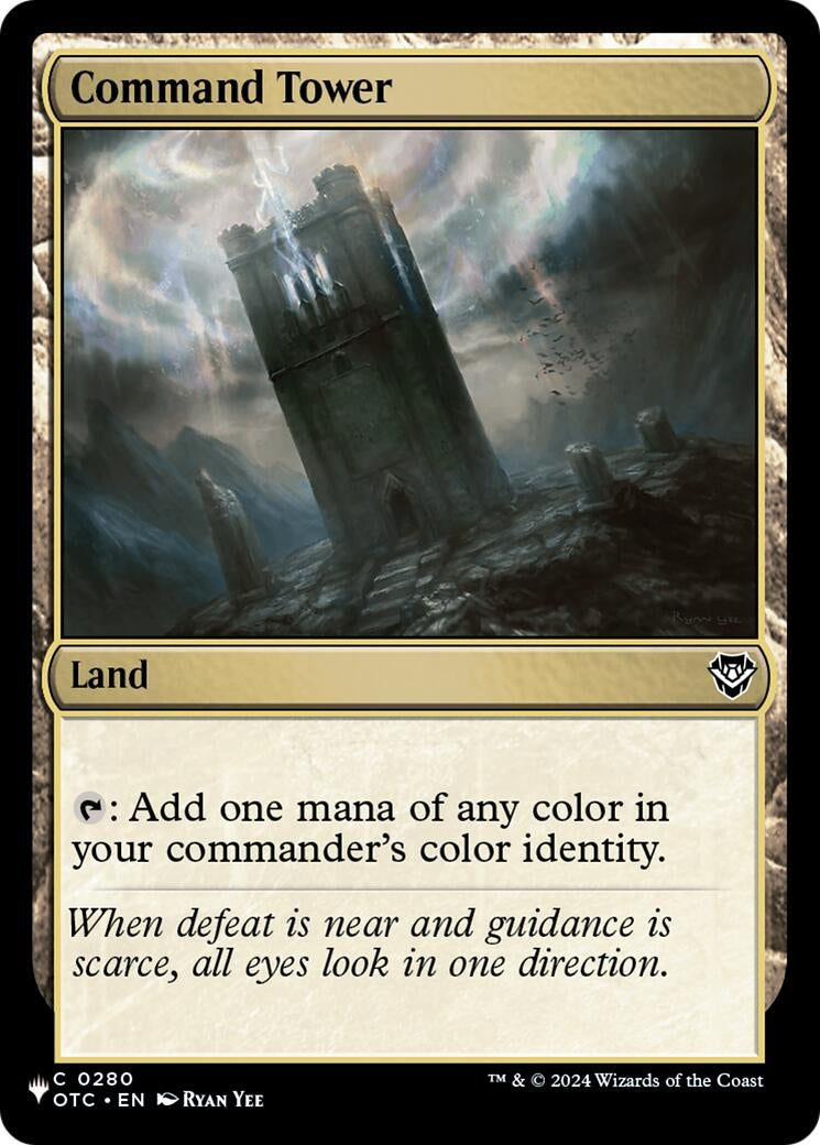 Image for Command Tower (OTC) (280) - Magic: The Gathering